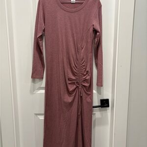 Smash + Tess Dusty Rose Long Sleeve Dress